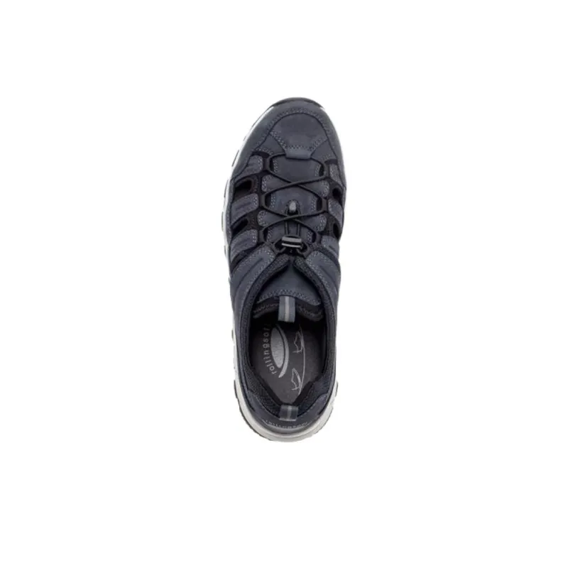 Gabor Rollingsoft River Trekking Shoes Men's Blue-3