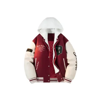 David Bakken Baseball Jacket Unisex Black