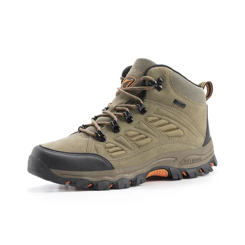 Scout Wolf Cushioning, Slip Resistant, And Abrasion Resistant High Top Hiking Shoes Men's-6