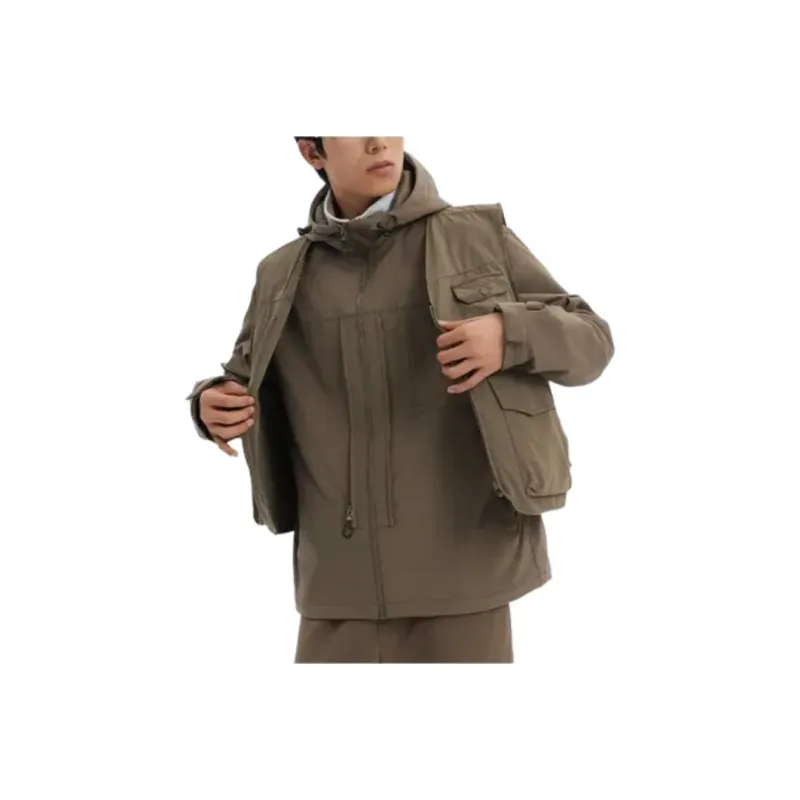 DECATHLON Jackets Coats Men's Brown-0