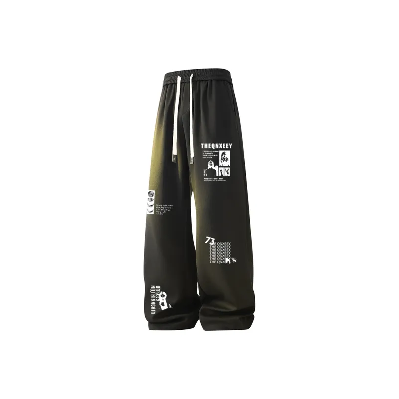 Qnxeey Casual Pants Unisex-0