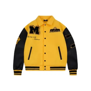 Makemore Jackets Coats Men's Black Yellow