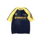 Navy Blue & Yellow Sleeves