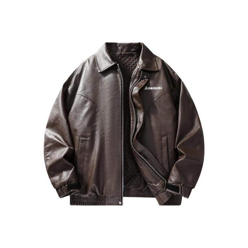 Kawasaki Leather Jackets Unisex-2