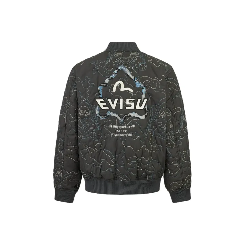 EVISU Jackets Men Charcoal Gray-0