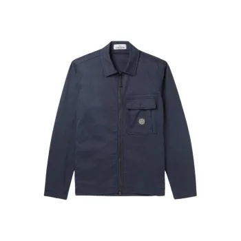 STONE ISLAND Jackets & Coats Men's Dark Blue