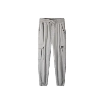 OUTDOOR PRODUCTS Knitted Sweatpants Men's Light Gray