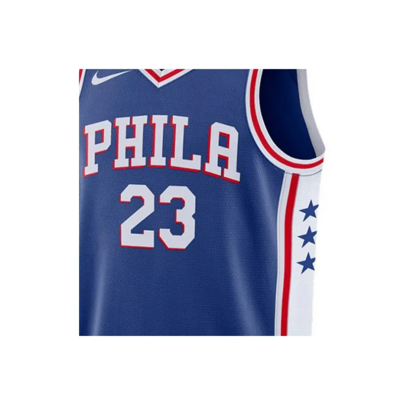 Nike x NBA Jersey Icon Edition Swingman Basketball Jersey Men's Blue-1