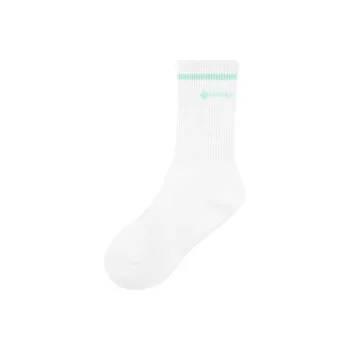 Columbia SS25 Public Cove Heights Parkth II Mid Calf Socks Unisex 1 Pack White