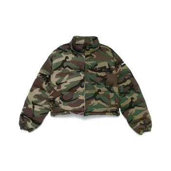 Vetements Camouflage Quilted Jacket