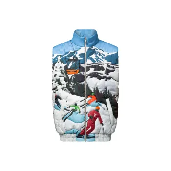 LOUIS VUITTON Sleeveless Quilted Vest