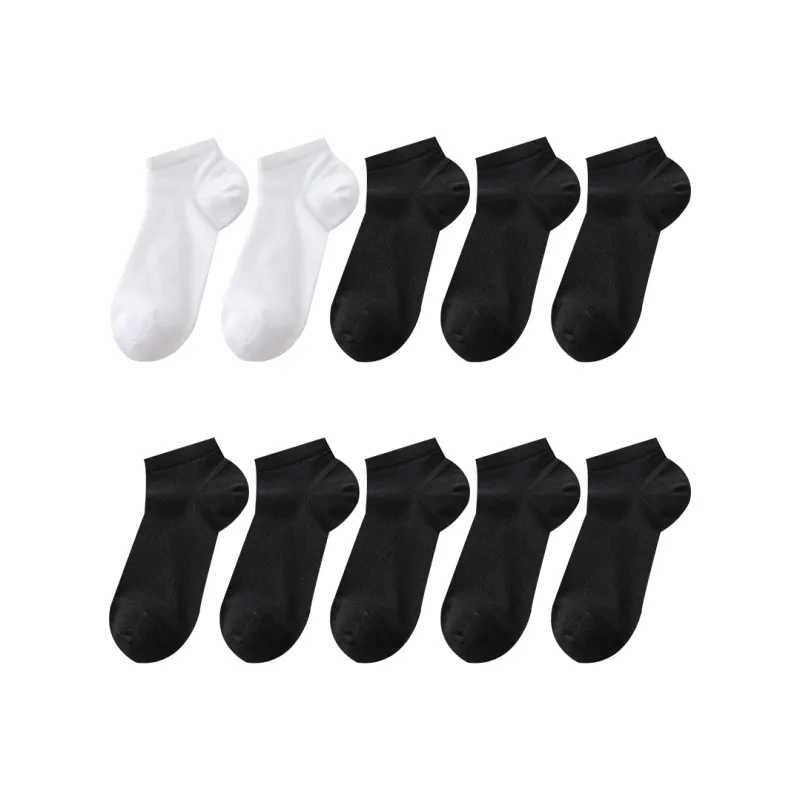 Cotton Gene Mid Calf Socks Men's Combo Set-9