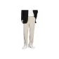 Khaki-Fleece-Lined Draped