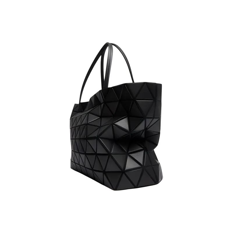 ISSEY MIYAKE Bateau Matte Artificial Leather Tote Bag, Shopping Bag, Shoulder Bag, Handbag Women's Matte Black-2