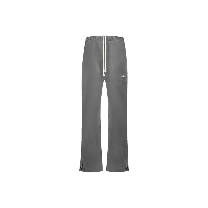 Askyurself Casual Pants Unisex Gray-0