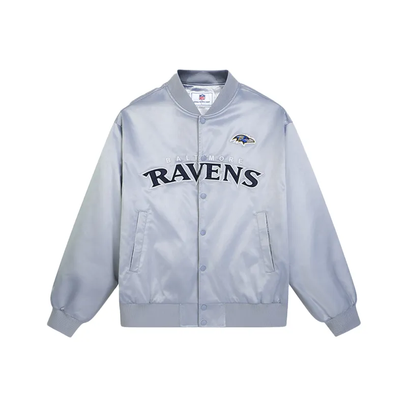 NFL Baseball Jacket Unisex Light Blue-0