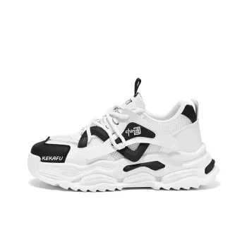 KEKAFU Anti Slip Wear Resistant Low Top Chunky Sneakers Men's