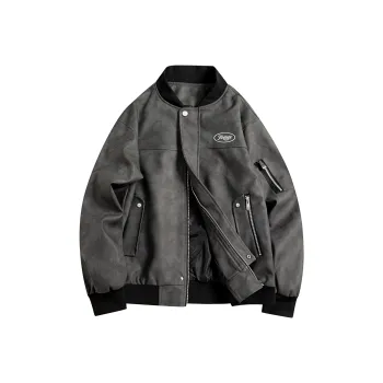 FAKE VINTAGE Leather Jackets Unisex