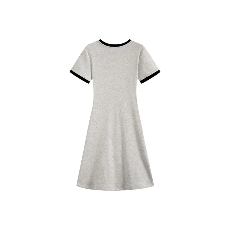 FASTFISH Short Sleeved Dress Women's-1