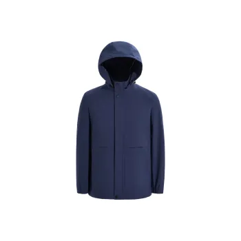 Shu Family Trench Coat Unisex Navy Blue