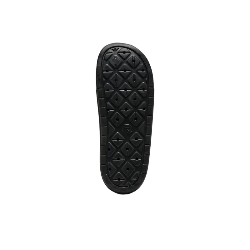 Converse Slip Resistant Abrasion Resistant Slide Slippers Men's Black-3