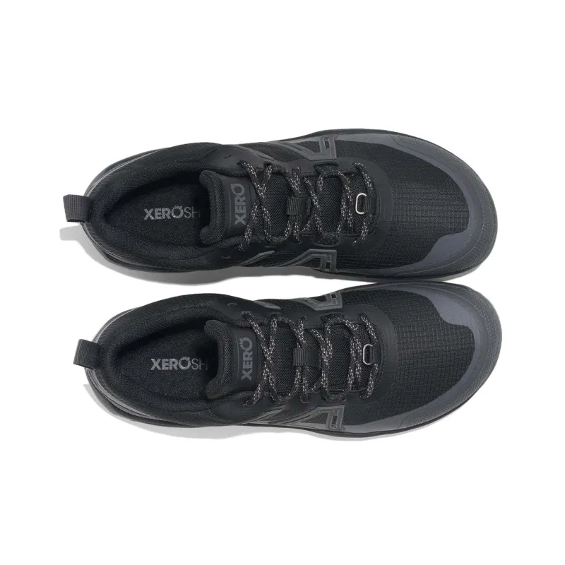 Xero Shoes Abrasion Resistant Waterproof And Breathable Low Top Hiking Shoes Men's Black-3