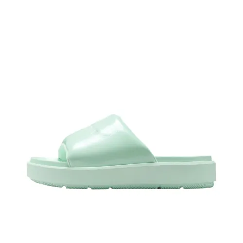 Jordan Sophia Slip Resistant Slide Slippers Women's Washable Cyan
