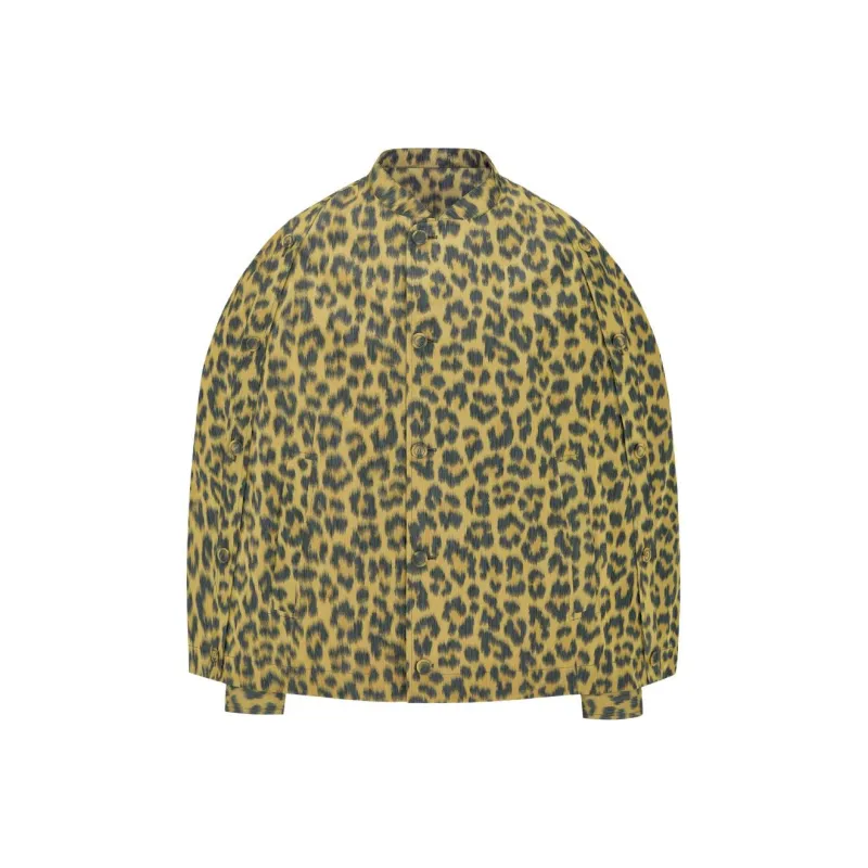 DIOR Leopard Printed Button Up Jacket-0