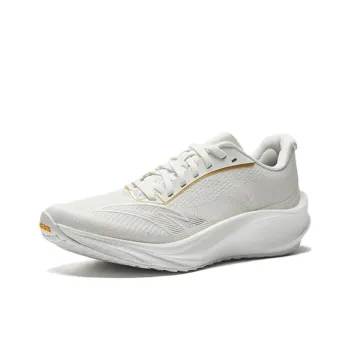 Anta Asphalt Road Dominator 3V Cushioning And Breathable Low Top Training Racing Running Shoes Men's White Gold