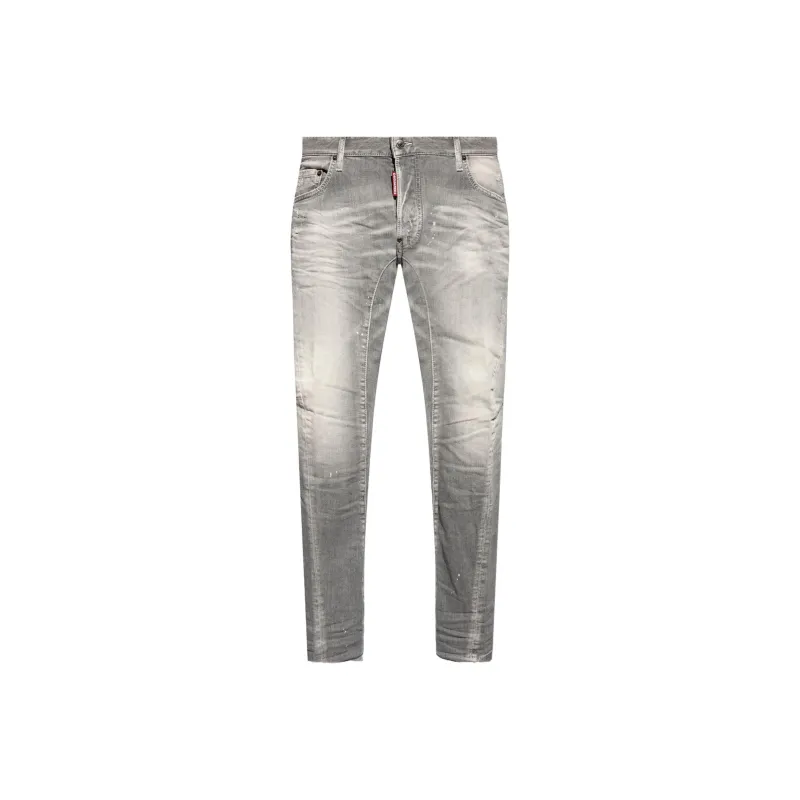 DSQUARED 2 Tidy Biker Distressed Jeans-0