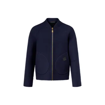 LOUIS VUITTON Double Face Wool Reversible Blouson