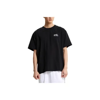 New Balance UNI FROZENSEMI OVER FIT T Shirt Unisex 19 Black