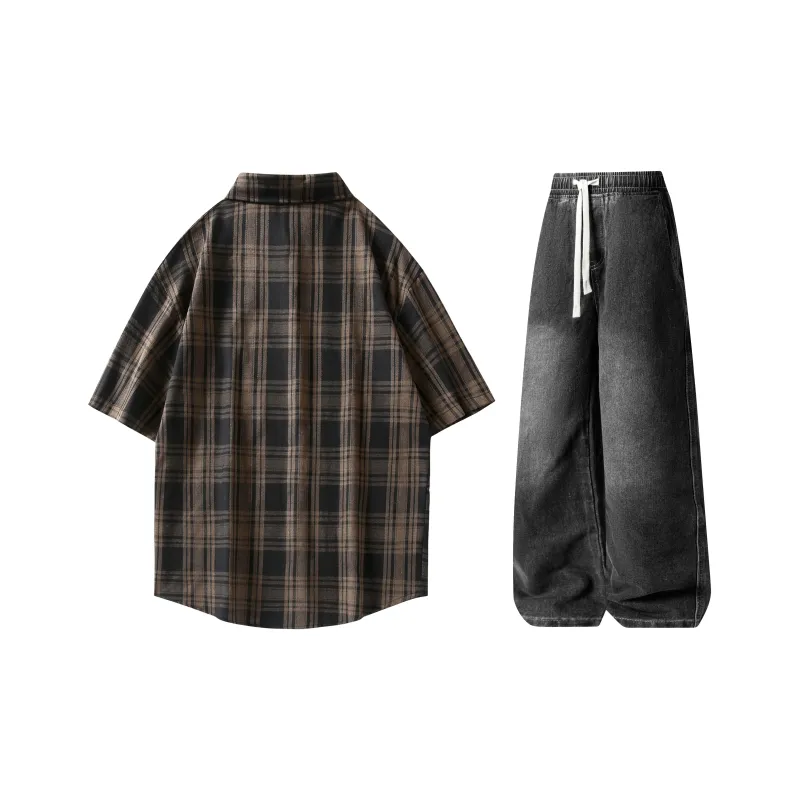 A.X.S.K Shirt Matching Set Unisex-8