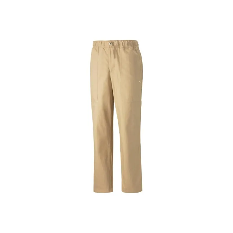 PUMA Casual Pants Unisex Desert Yellow-0