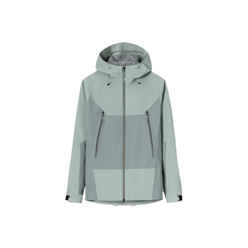 Anta Waterproof And Warm Windbreaker Jacket Men's Trail Green/Granite Gray-0