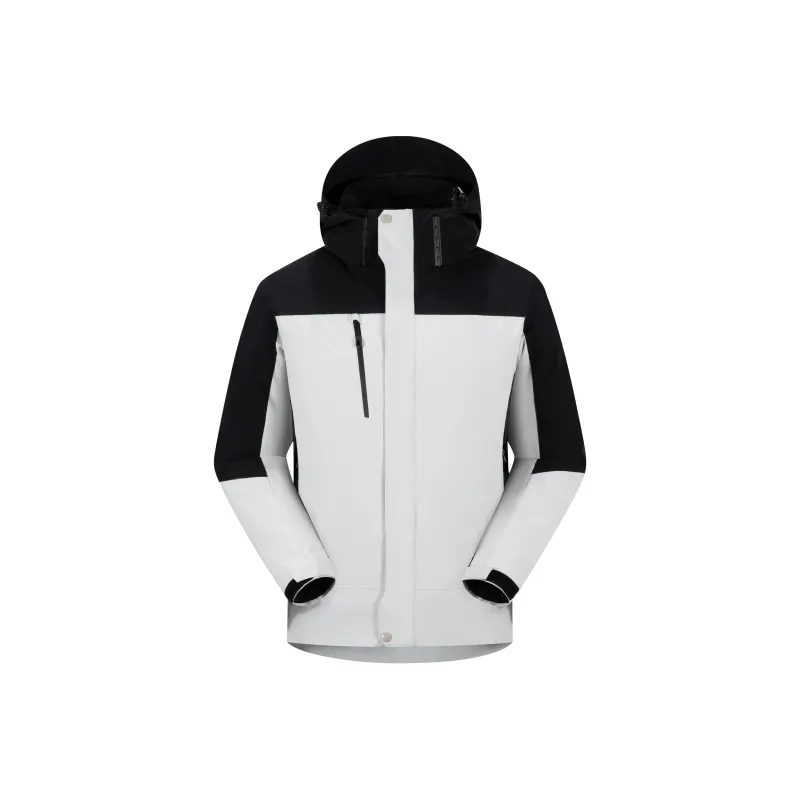 Yalu Diagonal Zipper Thermal, Abrasion Resistant, Breathable, Waterproof, Windproof Windbreaker Jacket Unisex-4