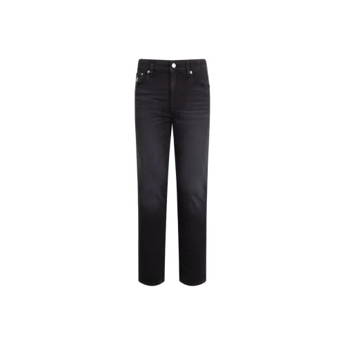 CALVIN logo Jeans Men's Denim Black