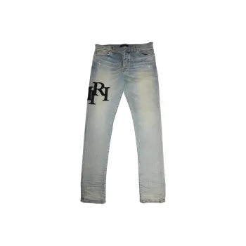 AMIRI Staggered Logo Skinny Jean