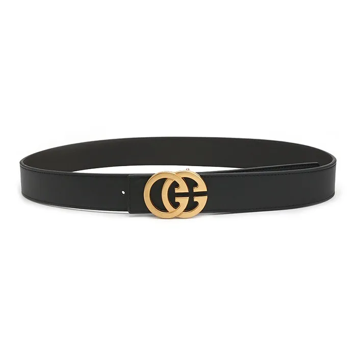 Yalu Preferred Cow Split Leather Belts Unisex Width 3.8CM-5