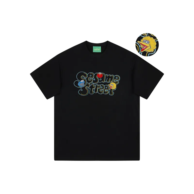 SESAME STREET Short Sleeved T Shirts Unisex-1
