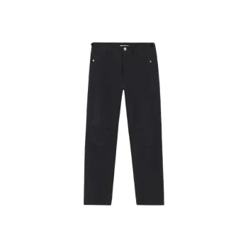 STONE ISLAND Mid Rise Tapered Leg Trousers