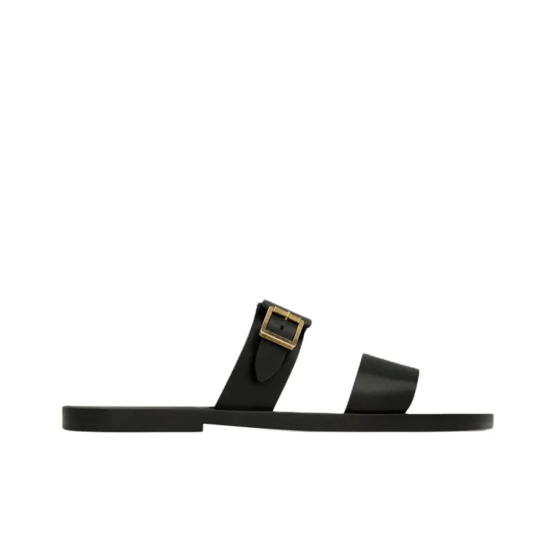 SAINT LAURENT Slide Slippers Men's Black-1