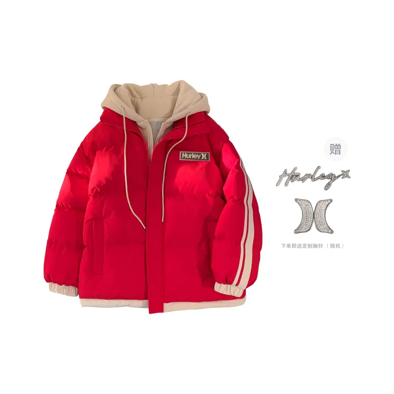 Hurley Puffer Jacket Unisex Moonlight Blue-29