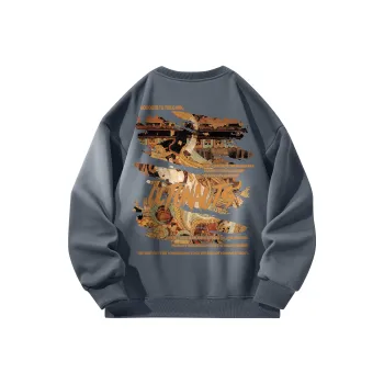 Small Columns Under The Sea Sweatshirt Unisex