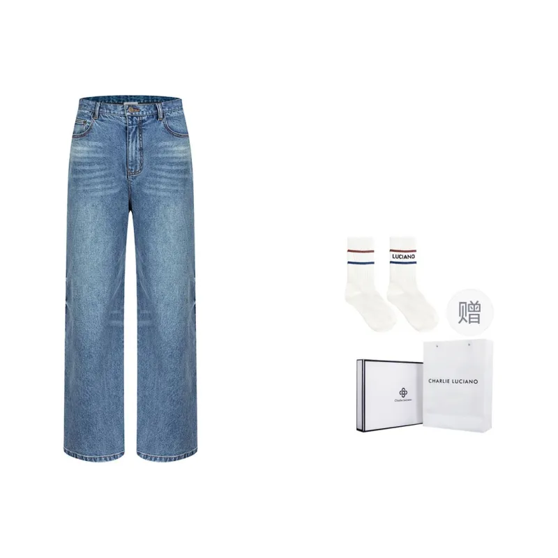 Charlie Luciano Jeans Unisex Gray-7
