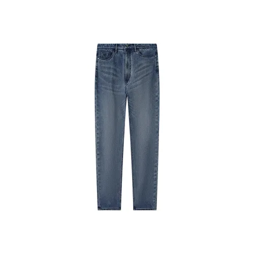 Jiumuwang Men's Pants Expert FW24 Jeans Men's Ocean Blue