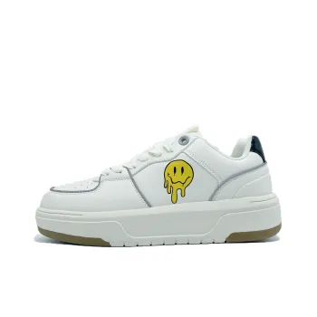 PAIN OR PLEASURE Skateboard Shoes Unisex White Gray
