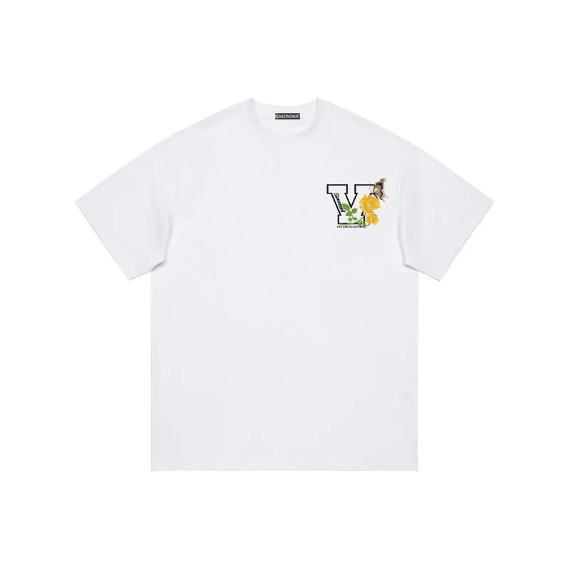 SUNSETMONENT Short Sleeved T Shirts Unisex-5