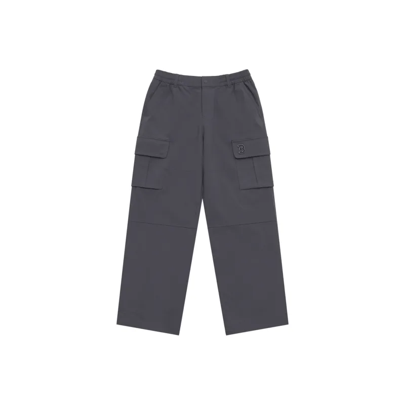 MLB MLB Preppy Style Collection Boston Red Sox SS25 Cargo Pants Unisex Charcoal Gray-0