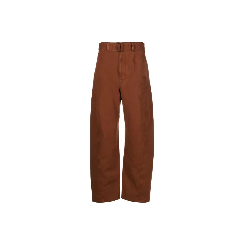 Lemaire Twisted Belted Pants-0
